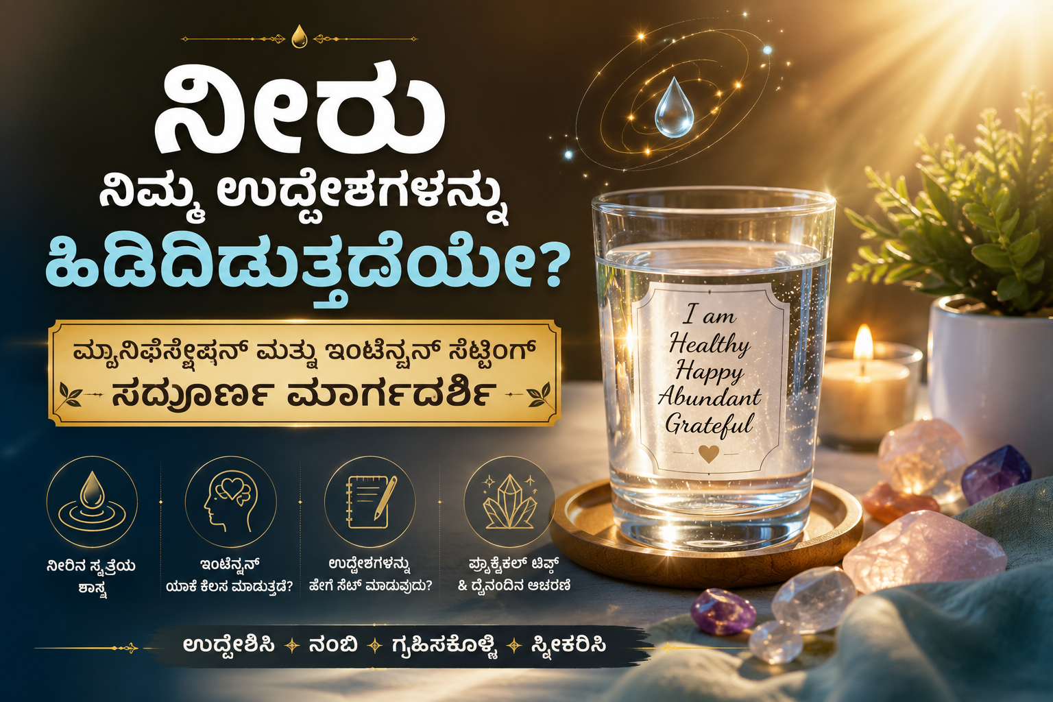 ನೀರು ನಿಮ್ಮ ಉದ್ದೇಶಗಳನ್ನು ಹಿಡಿದಿಡುತ್ತದೆಯೇ? ಸಂಪೂರ್ಣ ಮಾರ್ಗದರ್ಶಿ