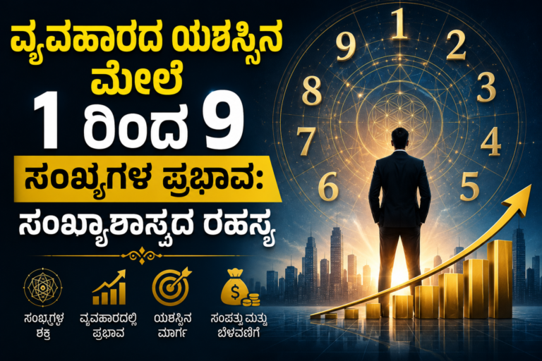 ವ್ಯವಹಾರದ ಯಶಸ್ಸಿನ ಮೇಲೆ 1 ರಿಂದ 9 ಸಂಖ್ಯೆಗಳ ಪ್ರಭಾವ