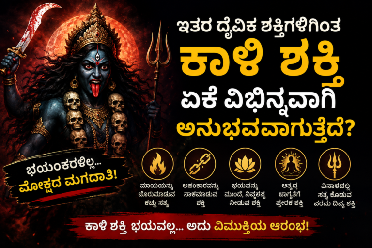 ಕಾಳಿ ಶಕ್ತಿ ಏಕೆ ವಿಭಿನ್ನವಾಗಿ ಅನುಭವವಾಗುತ್ತದೆ